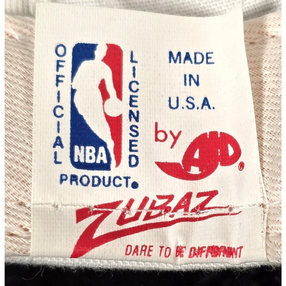 Zubaz Officially Licensed NBA Snapback Red White & Blue Hat Cap, Made in USA